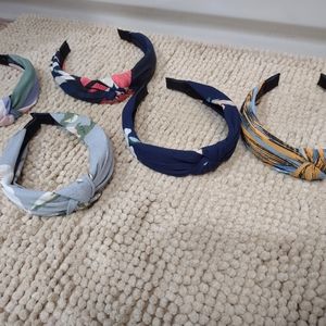 Set of 5 boho headbands